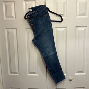 Madewell Button Front Jean